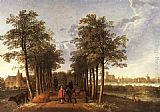Aelbert Cuyp Famous Paintings - The Avenue at Meerdervoort